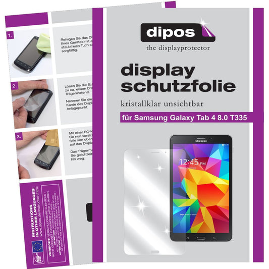 3x Schutzfolie klar für Galaxy Tab 4 8.0 Samsung D (1)