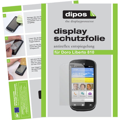 2x Schutzfolie matt für Liberto 810 Doro Display-S (1)
