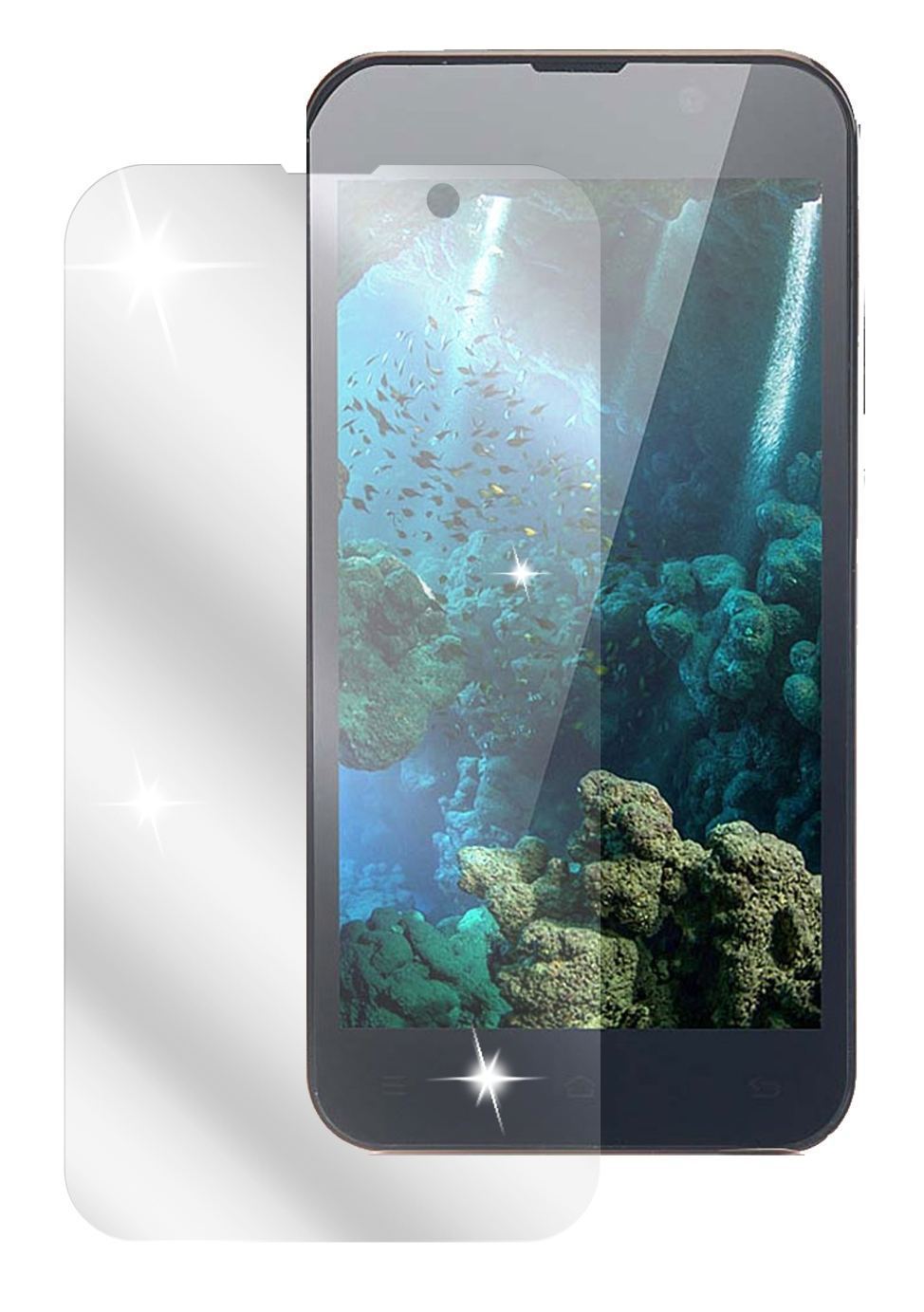 6x Schutzfolie klar für ZP700 Zopo Display-Schutzf (2)