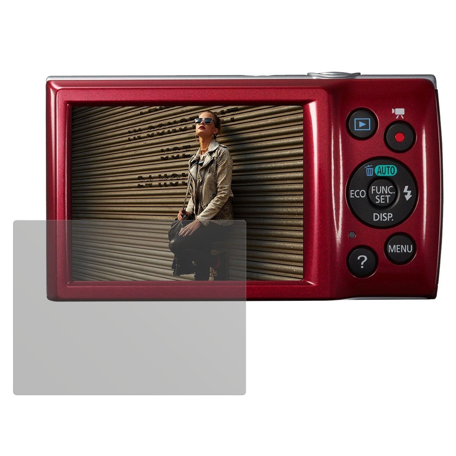 6x Schutzfolie matt für IXUS 150 Canon Display-Sch (2)