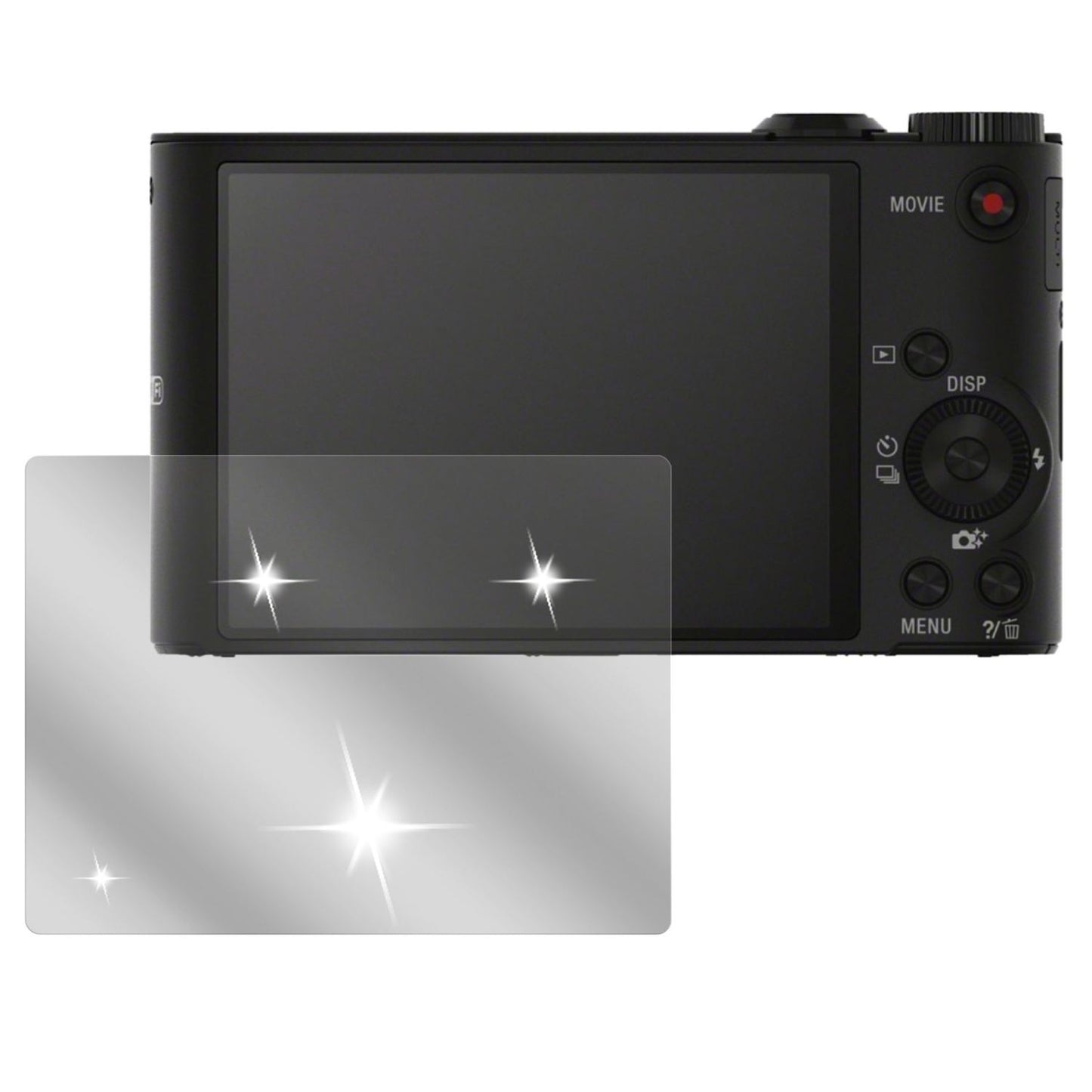 6x Schutzfolie klar für Cybershot DSC WX350 Sony D (2)