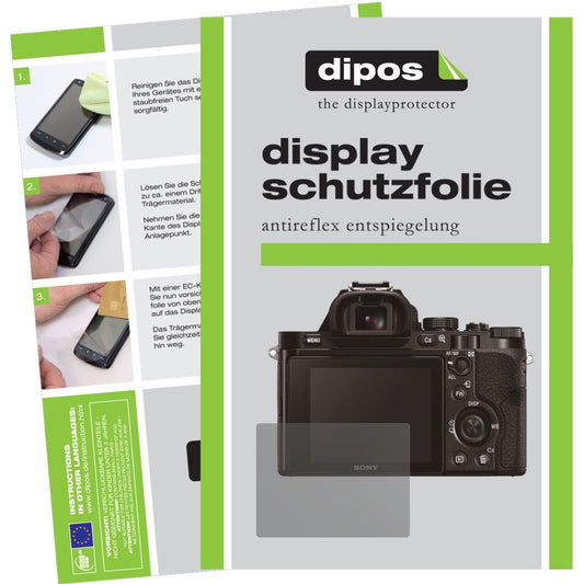 6x Schutzfolie matt für Alpha 7 / 7R / 7S Sony Dis (1)