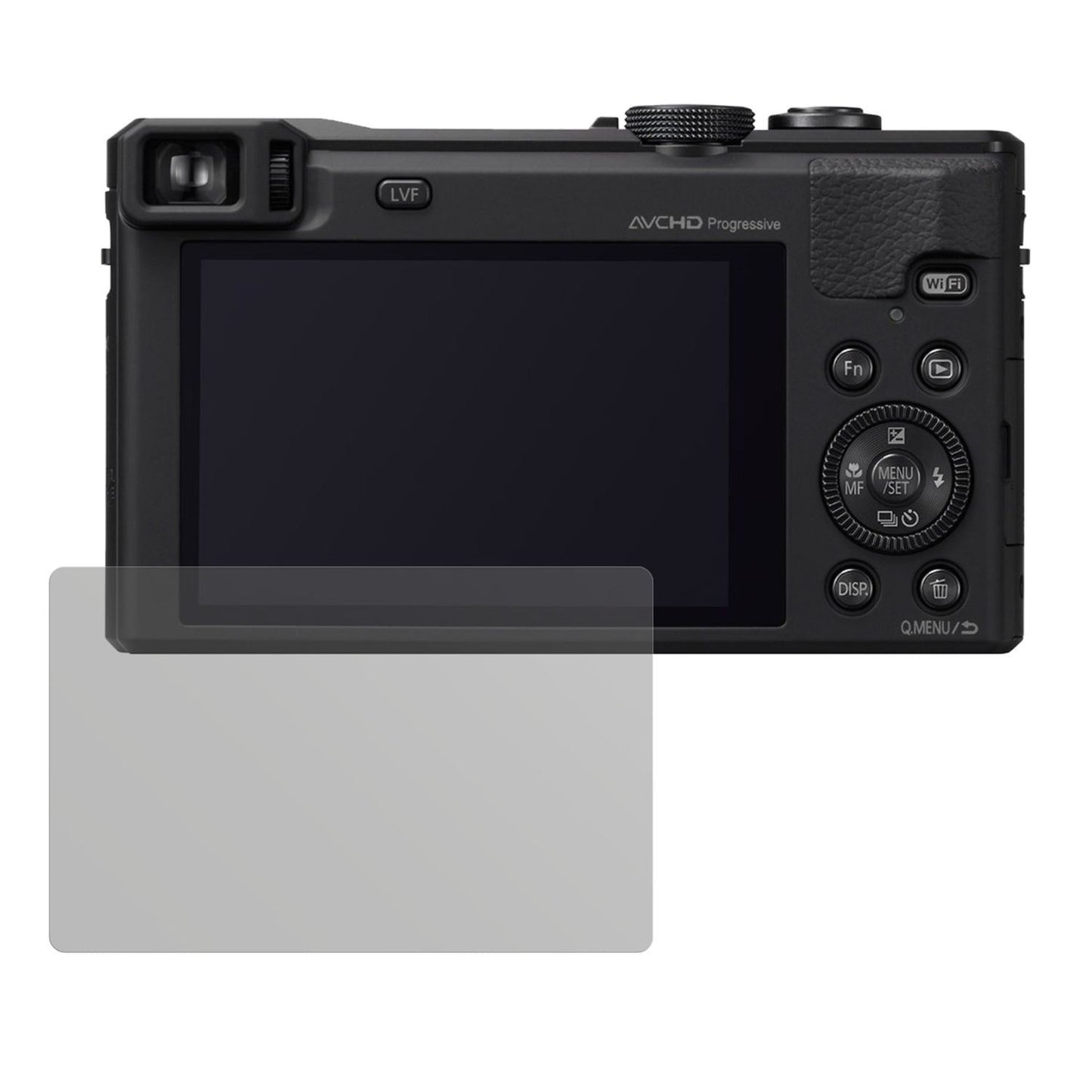 6x Schutzfolie matt für Lumix TZ61 Panasonic Displ (2)