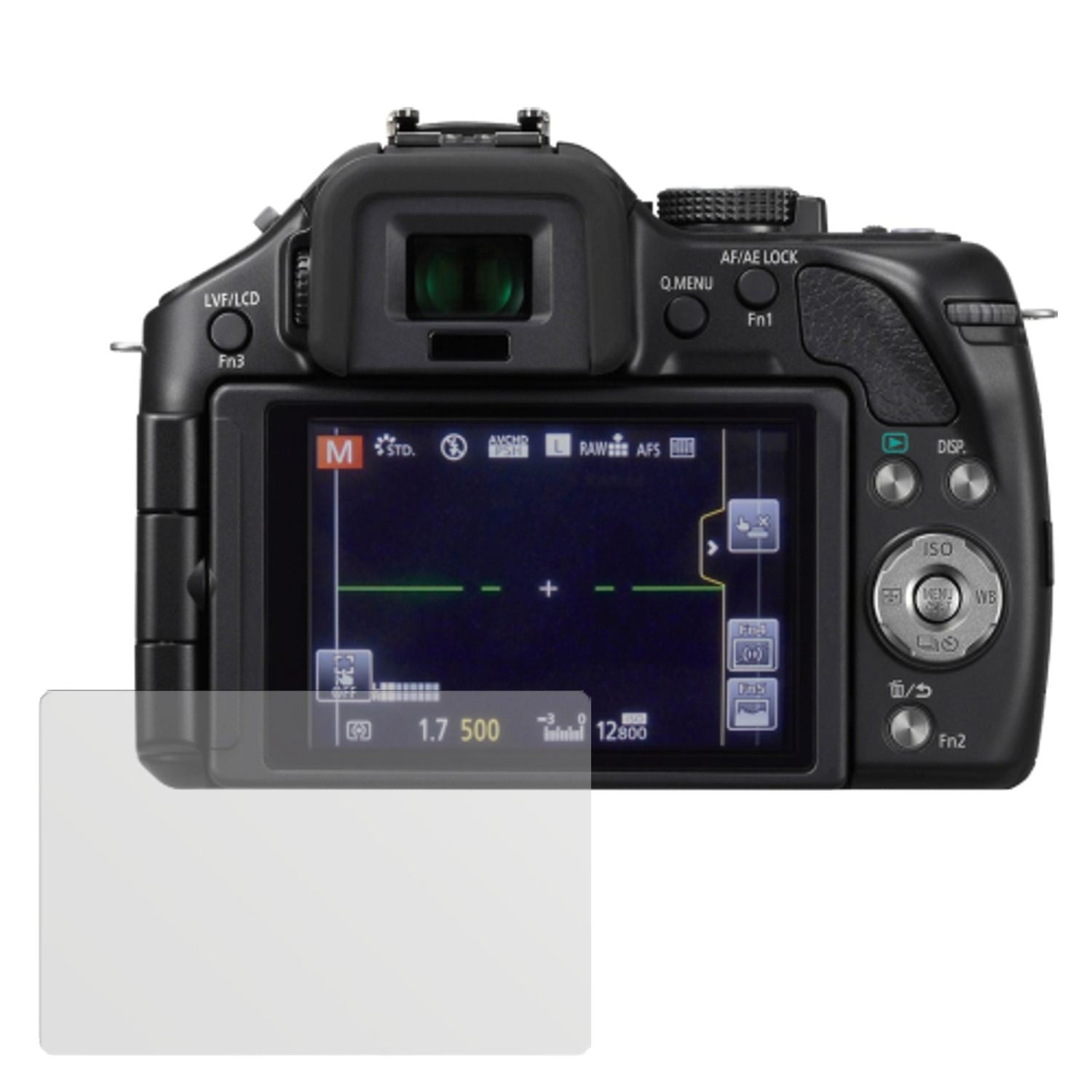 6x Schutzfolie matt für Lumix G5 Panasonic Display (2)