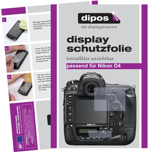 6x Schutzfolie klar für D4s Nikon Display-Schutzfo (1)