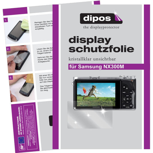 6x Schutzfolie klar für NX300 / 300M Samsung Displ (1)