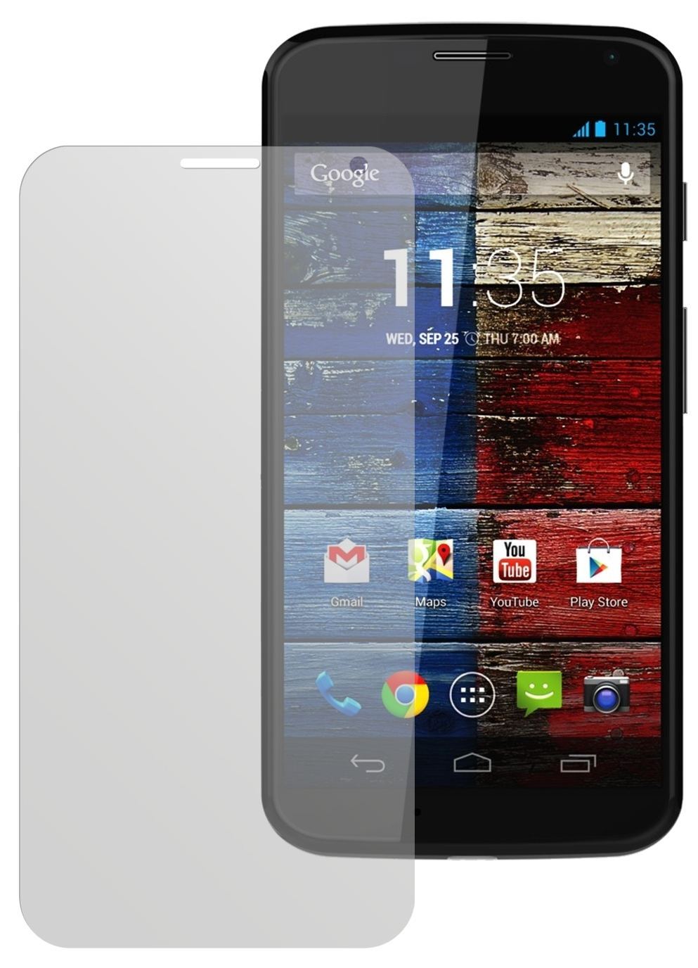 2x Schutzfolie matt für Moto X Motorola Display-Sc (2)