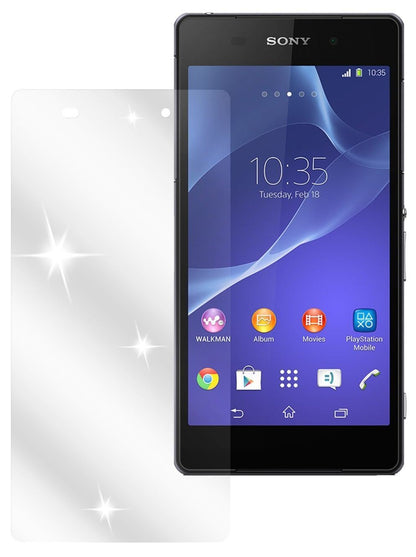 4x Schutzfolie klar für Xperia Z2 Sony Display-Sch (2)