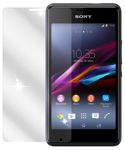 6x Schutzfolie klar für Xperia E1 / E1 Dual Sony D (2)