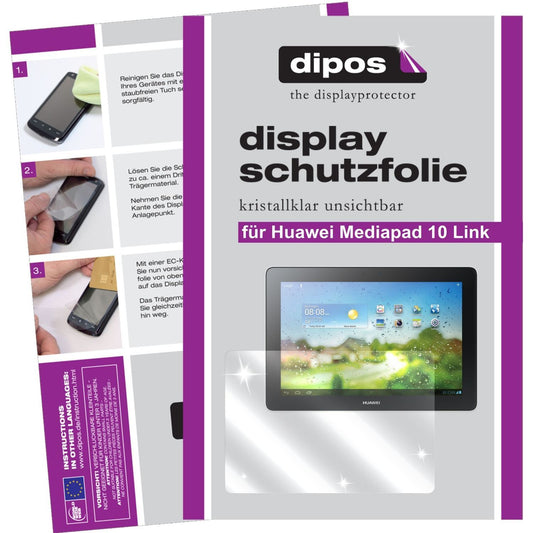 1x Schutzfolie klar für Mediapad 10 Link Huawei Di (1)