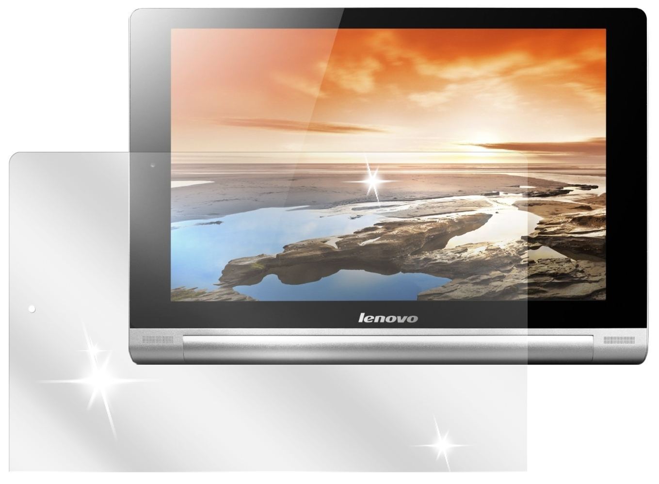 2x Schutzfolie klar für Yoga Tablet 8 Lenovo Displ (2)