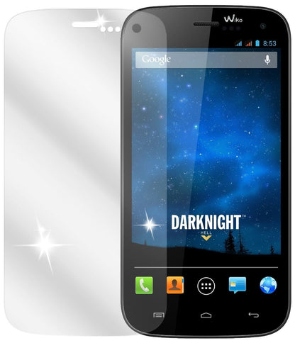 6x Schutzfolie klar für Darknight Wiko Display-Sch (2)