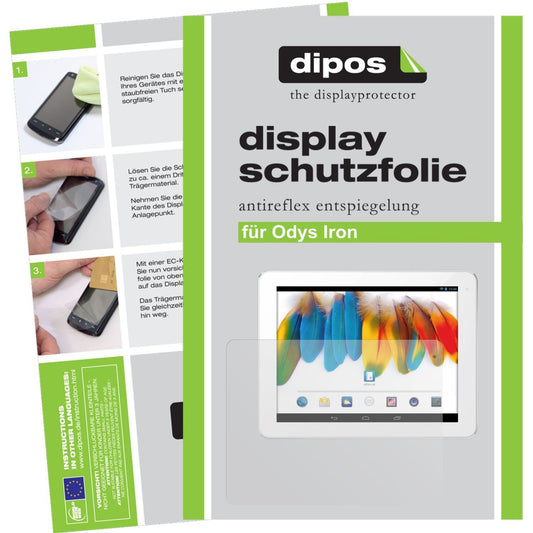 2x Schutzfolie matt für Iron Odys Display-Schutzfo (1)
