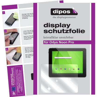 2x Schutzfolie klar für Noon Pro Odys Display-Schu (1)