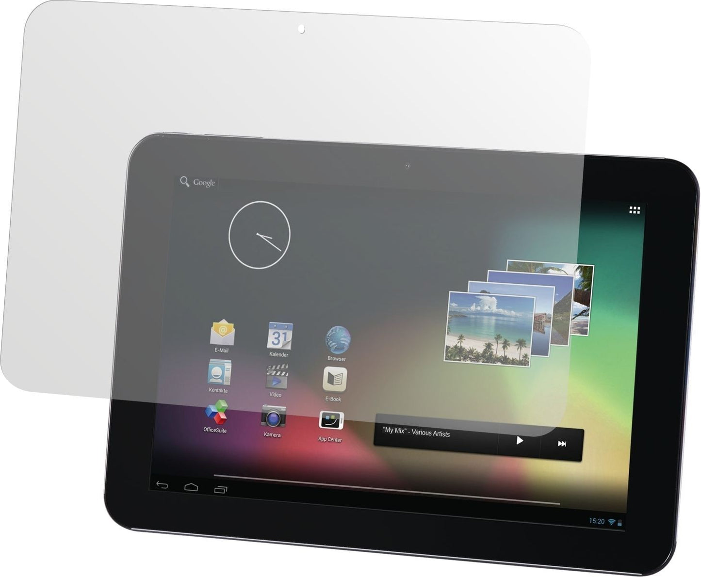 2x Schutzfolie matt für Tab 1004 Intenso Display-S (2)