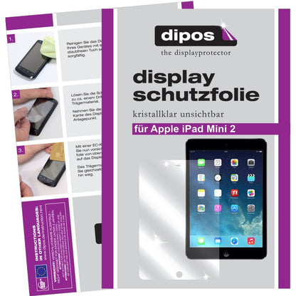 3x Schutzfolie klar für iPad Mini 2 Apple Display- (1)
