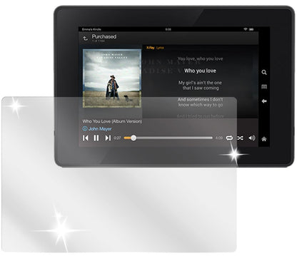 2x Schutzfolie klar für Kindle Fire HD 7 II Amazon (2)