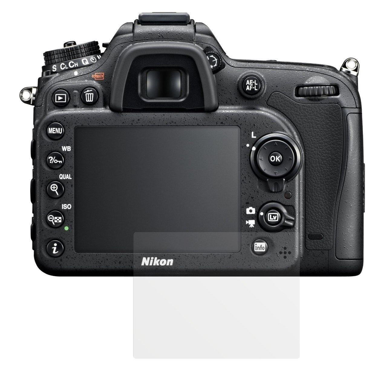 6x Schutzfolie matt für D7100 / D7200 Nikon Displa (2)