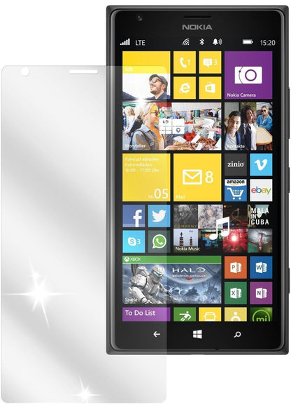2x Schutzfolie klar für Lumia 1520 Nokia Display-S (2)