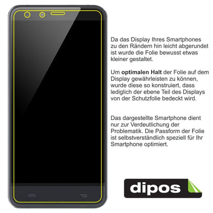 2x Schutzfolie matt für Z30 Blackberry Display-Sch (5)