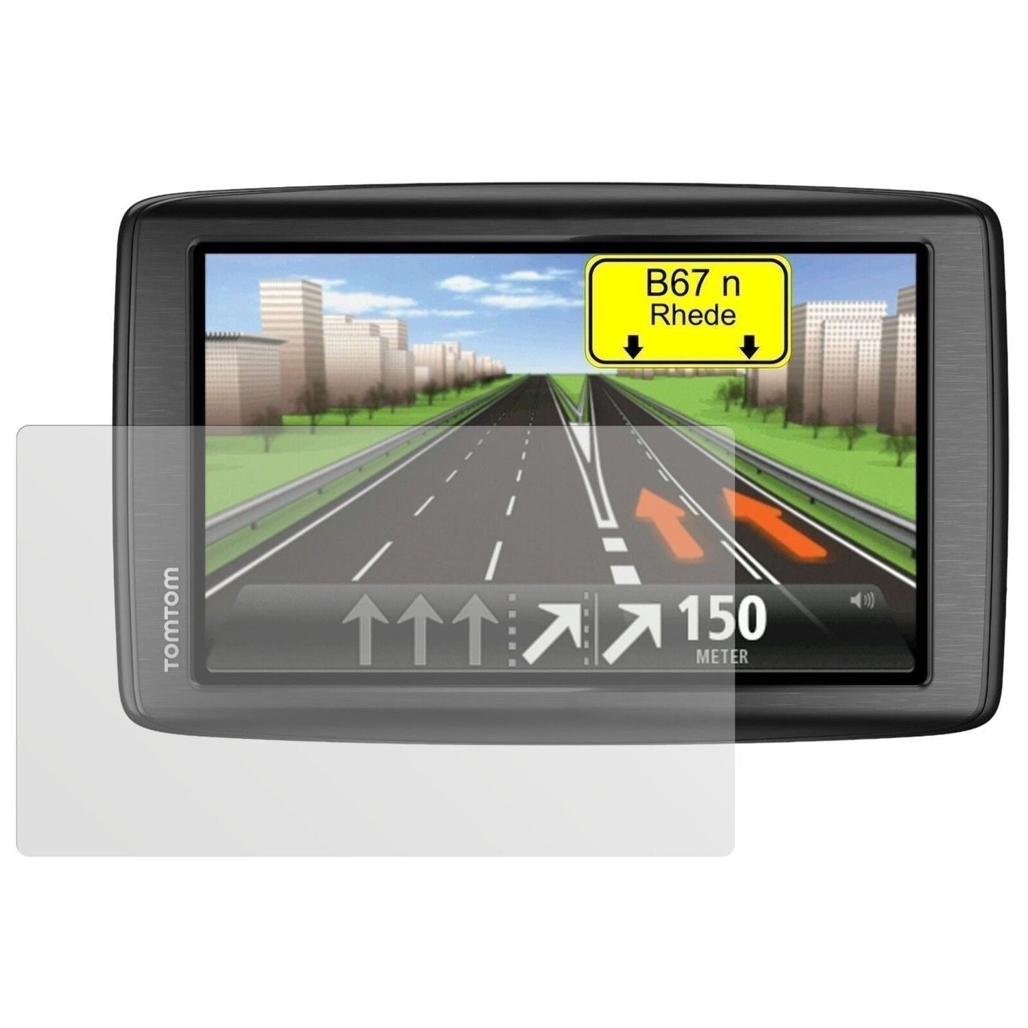 2x Schutzfolie matt für Start 60 M TomTom Display- (2)