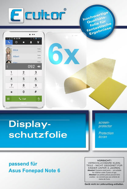 6x Schutzfolie klar für Fonepad Note 6 Asus Displa (1)