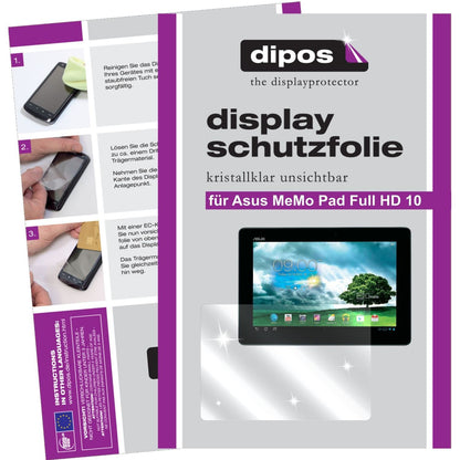 2x Schutzfolie klar für MeMo Pad Full HD 10 Asus D (1)