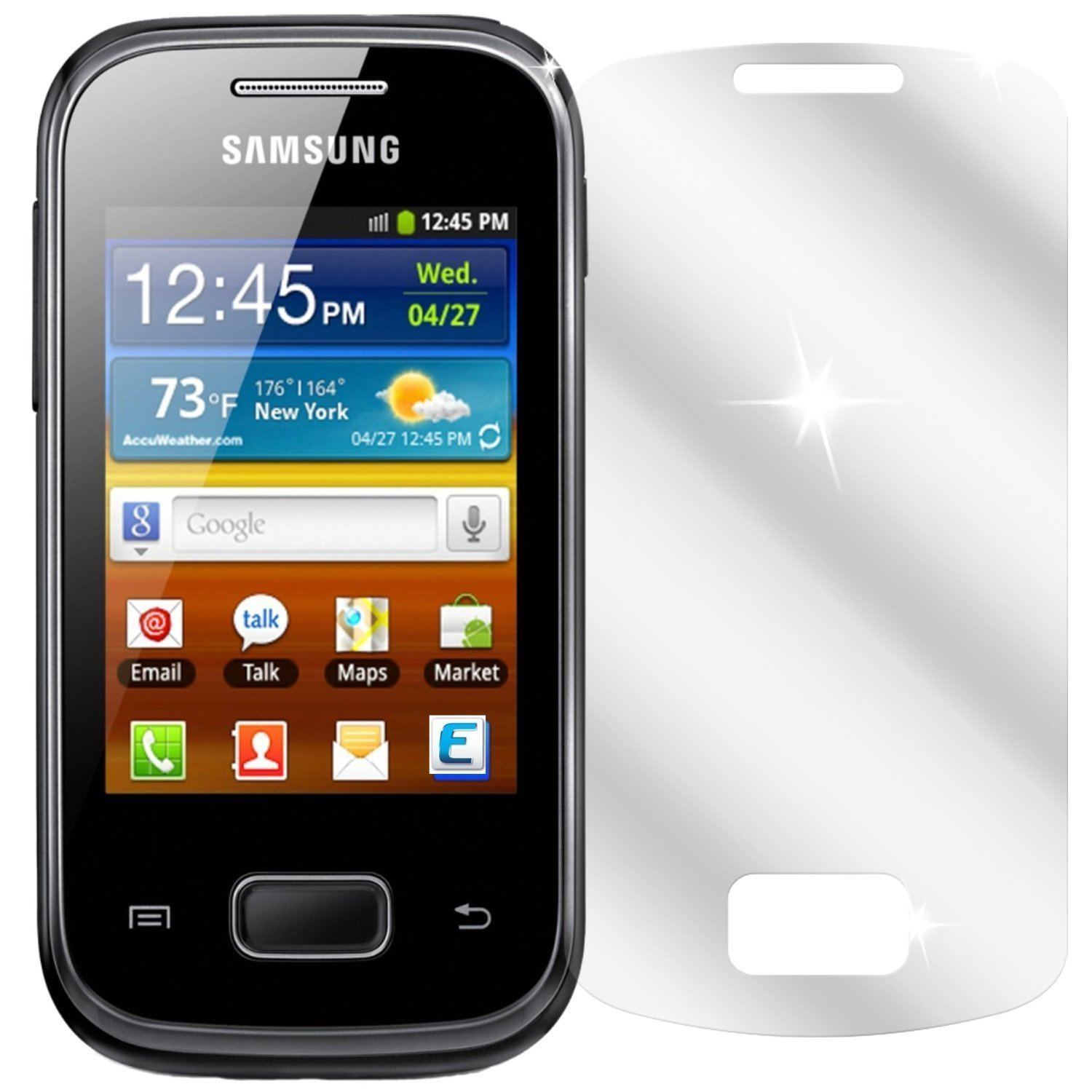 6x Schutzfolie klar für Galaxy Pocket Plus Samsung (2)