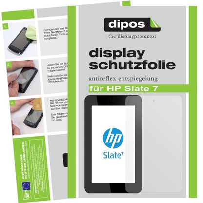 2x Schutzfolie matt für Slate 7 HP Display-Schutzf (1)