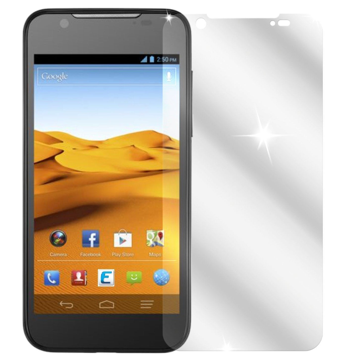 6x Schutzfolie klar für Grand X Pro ZTE Display-Sc (2)