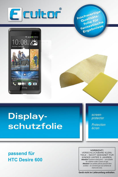 6x Schutzfolie klar für Desire 600 HTC Display-Sch (1)