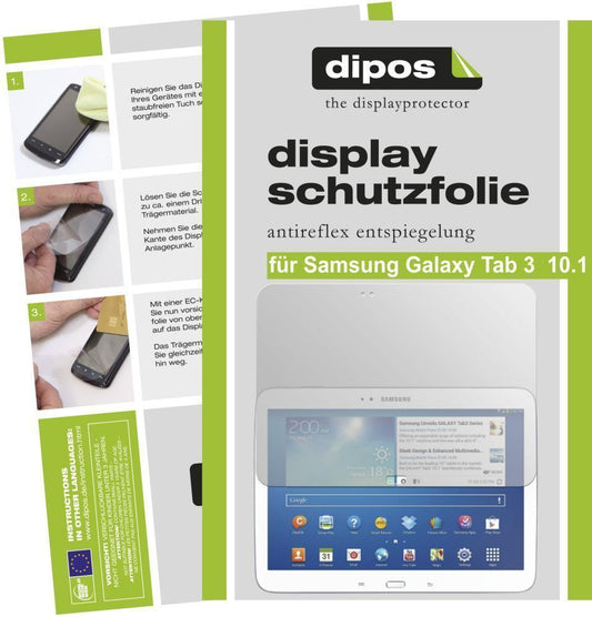 2x Schutzfolie matt für Galaxy Tab 3 10.1 Samsung  (1)