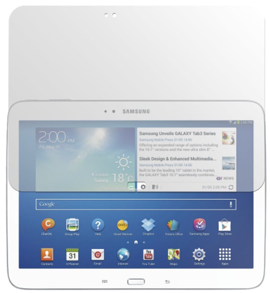 2x Schutzfolie matt für Galaxy Tab 3 10.1 Samsung  (2)