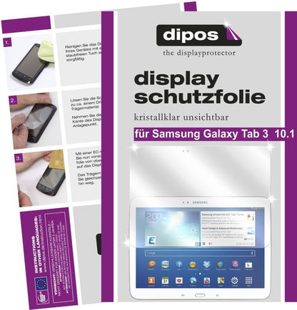 2x Schutzfolie klar für Galaxy Tab 3 10.1 Samsung  (1)