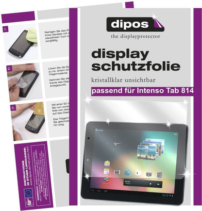 2x Schutzfolie klar für Tab 814 Intenso Display-Sc (1)