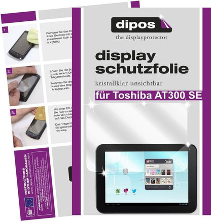 2x Schutzfolie klar für AT300SE Tablet Toshiba Dis (1)