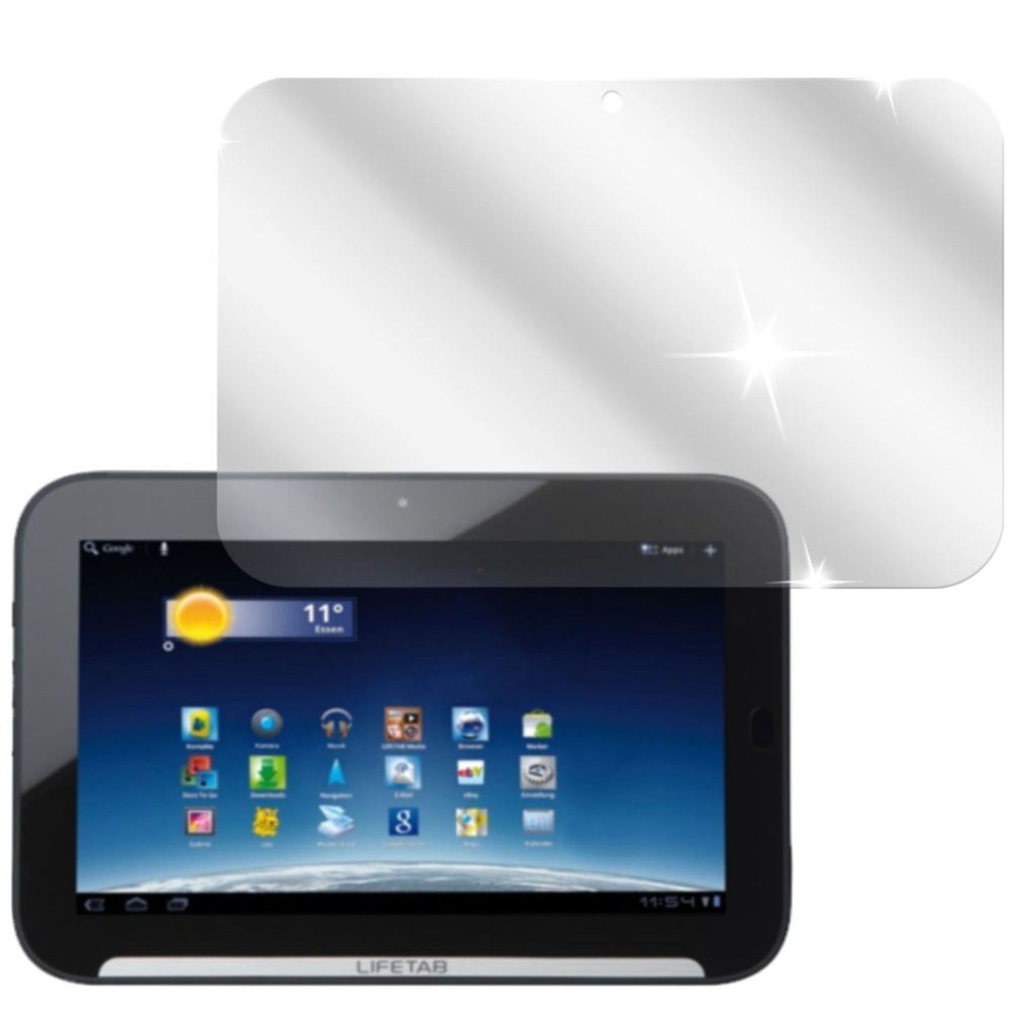 2x Schutzfolie klar für Lifetab E10310 Medion Disp (2)