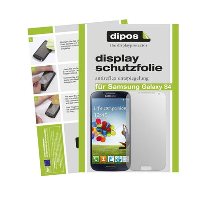 2x Schutzfolie matt für Galaxy S4 Samsung Display- (1)
