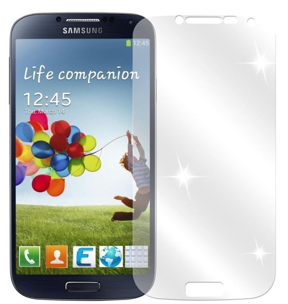 2x Schutzfolie klar für Galaxy S4 Samsung Display- (2)