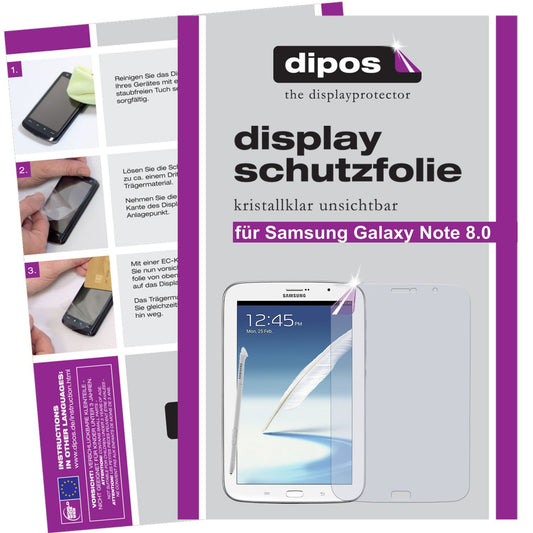 2x Schutzfolie klar für Galaxy Note 8.0 N5110 Sams (1)
