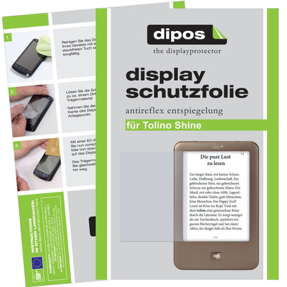 2x Schutzfolie matt für Shine Tolino Display-Schut (1)