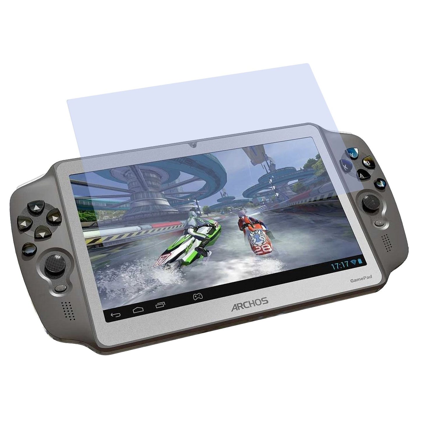 2x Schutzfolie matt für GamePad Archos Display-Sch (2)