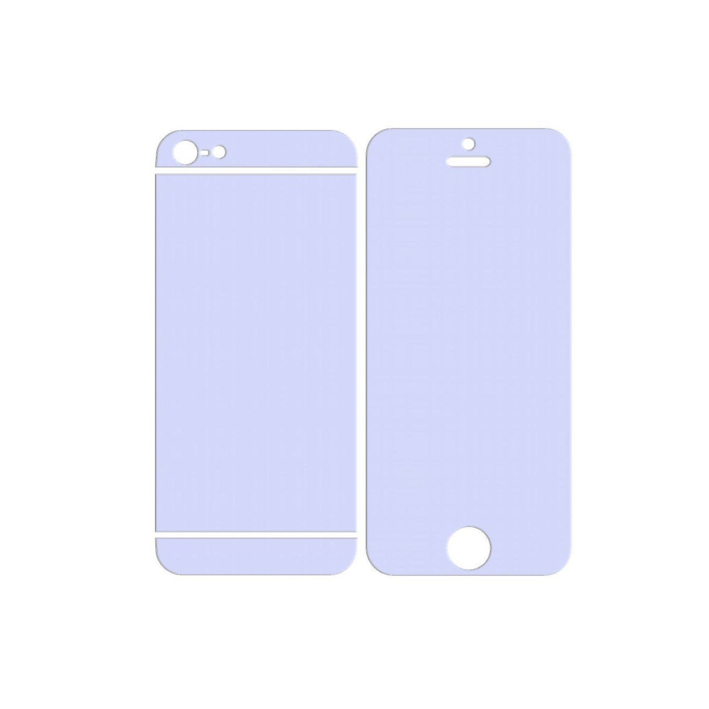 5x Schutzfolie klar für iPhone 5 Apple Display-Sch (3)
