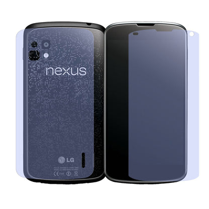 4x Schutzfolie klar für Google Nexus 4 LG Display- (2)
