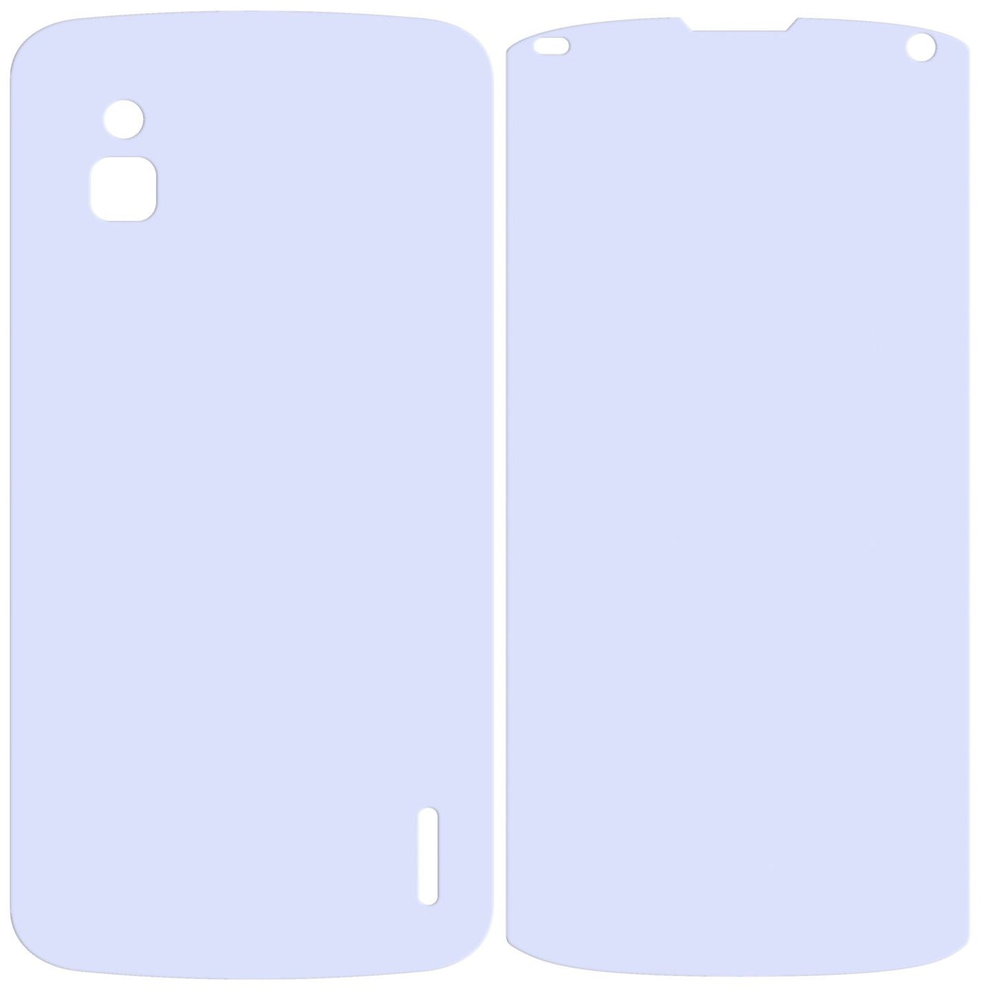 4x Schutzfolie klar für Google Nexus 4 LG Display- (3)