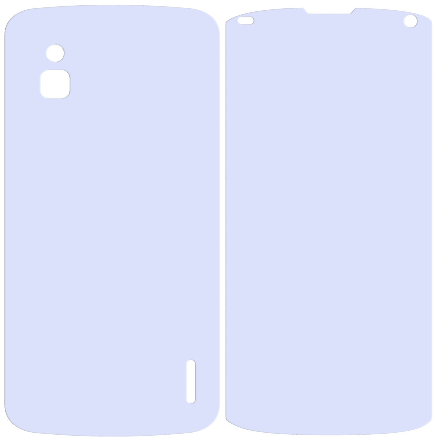 4x Schutzfolie klar für Google Nexus 4 LG Display- (3)