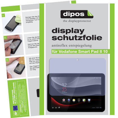 2x Schutzfolie matt für Smart Pad II 10 Vodafone D (1)