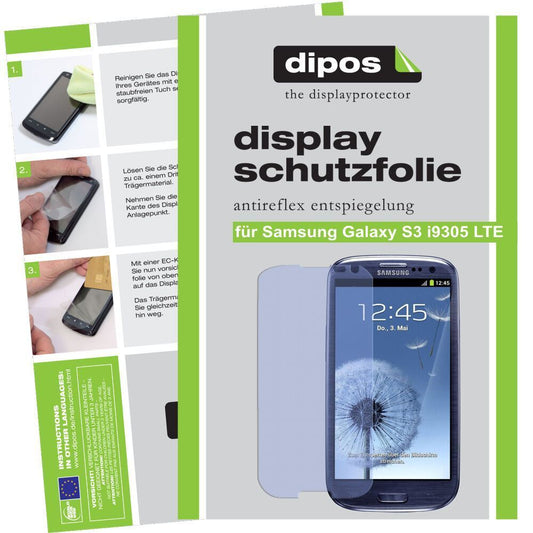 2x Schutzfolie matt für Galaxy S3 i9305 LTE Samsun (1)