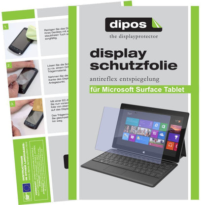 2x Schutzfolie matt für Surface Tablet Microsoft D (1)