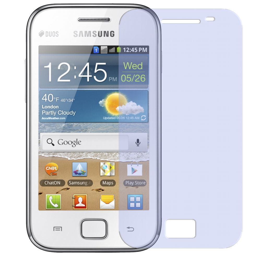 2x Schutzfolie matt für Galaxy Ace duos S6802 Sams (2)